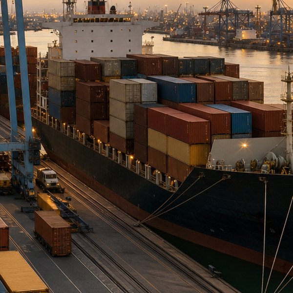 Mysterious figure in ship cargo hold — detail